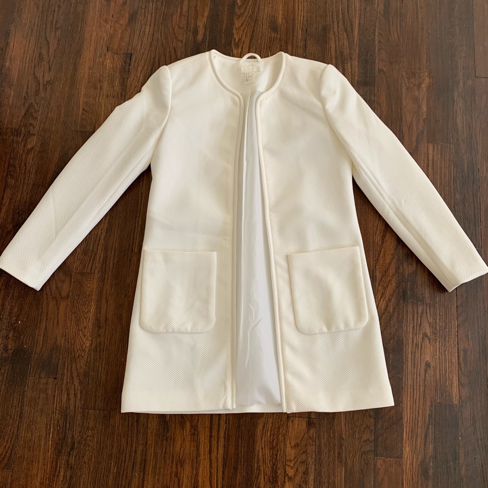 White Cardigan